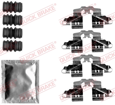 Accessory Kit, disc brake pad